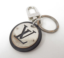 Authentic Louis Vuitton  Bag Charm Keyholder Key Ring Keychain #50438