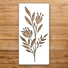 Other Floral Wi Large Reusable Wall Stencil For Painting DIY Home Decor Template