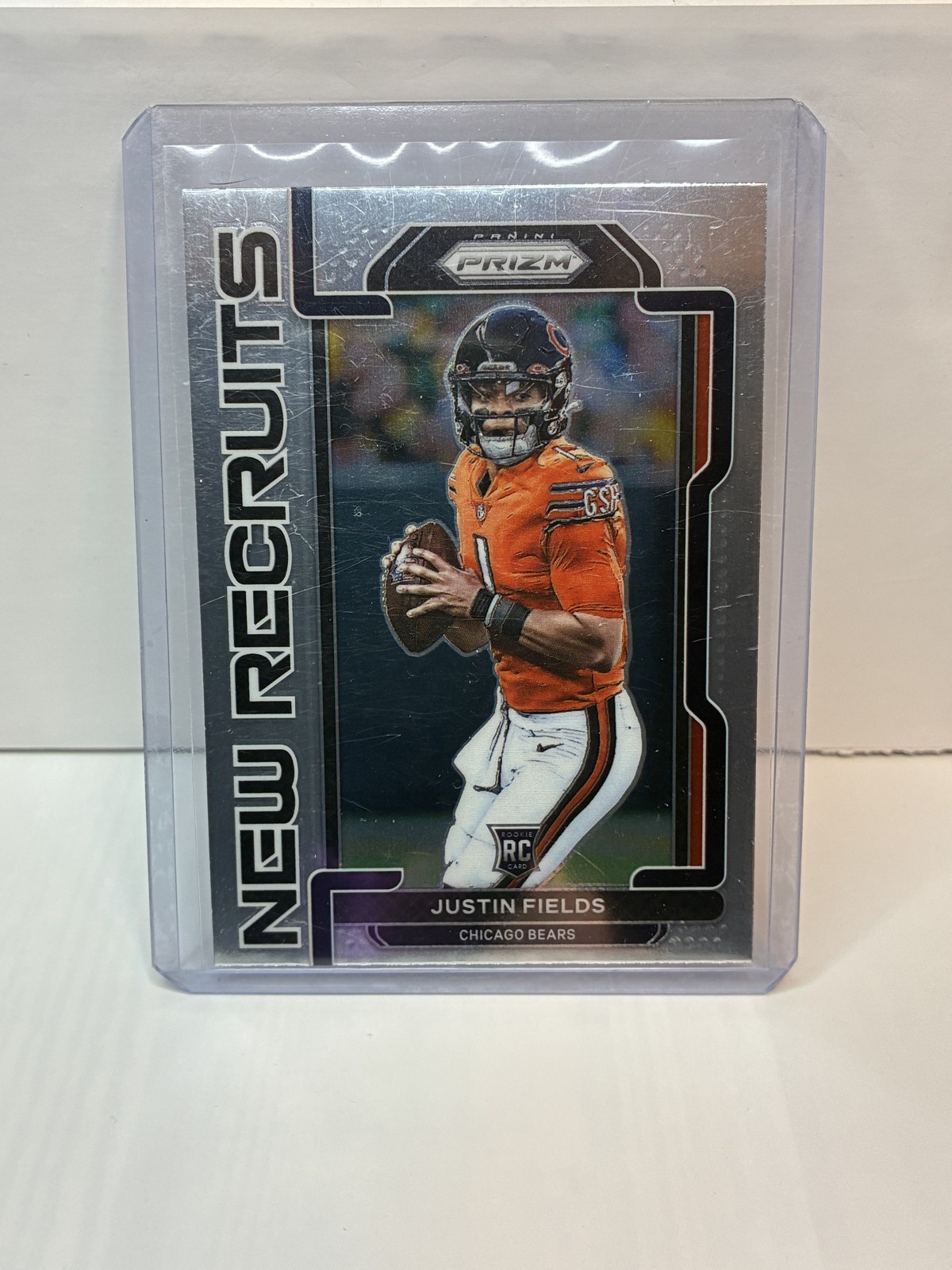 2021 Panini Prizm - New Recruits Justin Fields #NR-4 (RC)