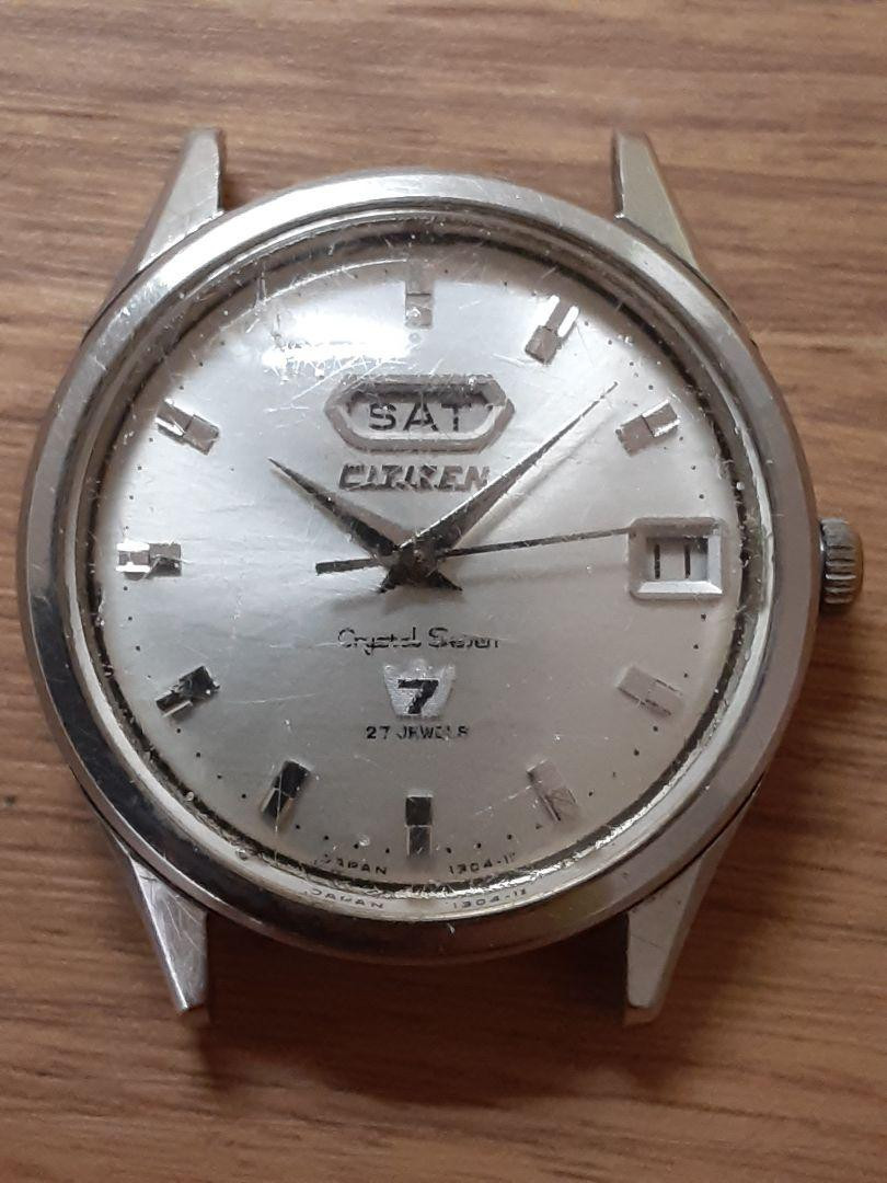 Citizen Crystal Seven 27 Jewels Automatic Vintage Watch Citizen Crystal Seven 27 Jewels Automatic Vintage Watch