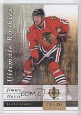 2011-12 Ultimate Collection Ultimate Rookies 246/399 Jimmy Hayes #72 0x5