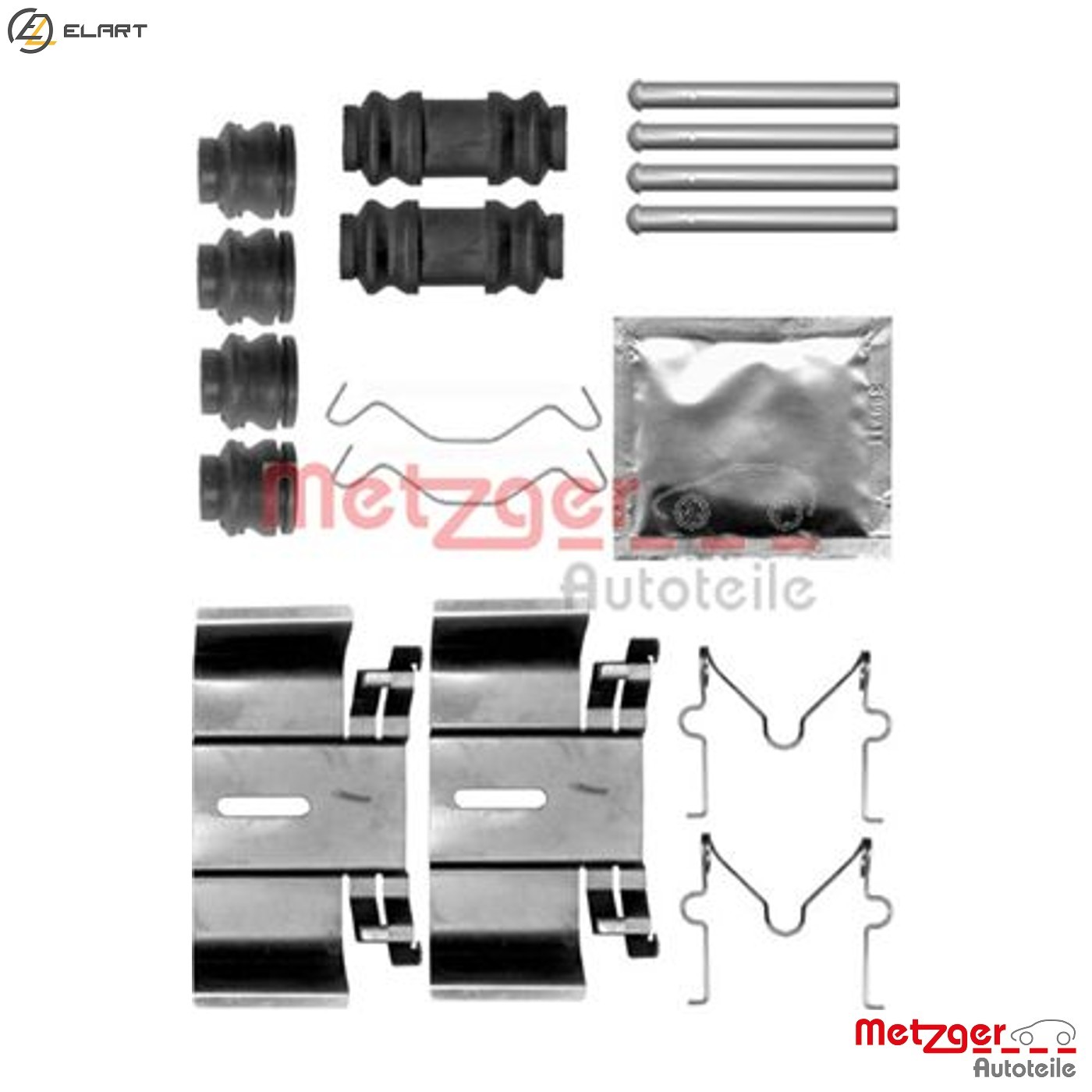 ACCESSORY KIT DISC BRAKE PAD 109-1836 FOR TOYOTA RAV/4/II/SUV/Mk 1ZZ-FE 1.8L