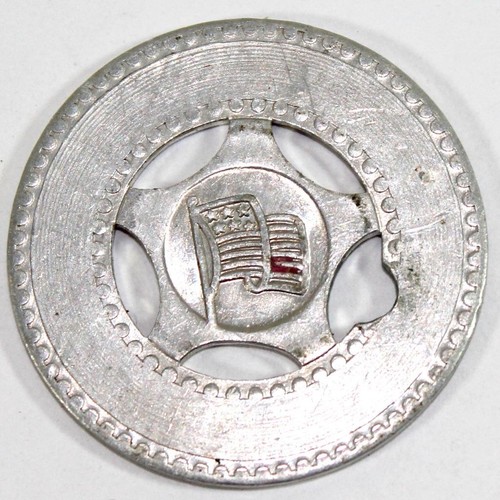 Vintage Nov. 4, 1954 Amusement Park Token Good Luck Coin 4 Leaf Clover - Picture 4 of 5