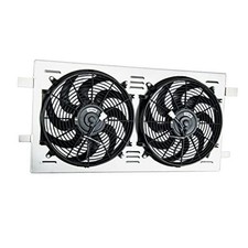 Aluminum Radiator Shroud Electric 90W Fan for 1999-2004 Ford F150 F250 F350