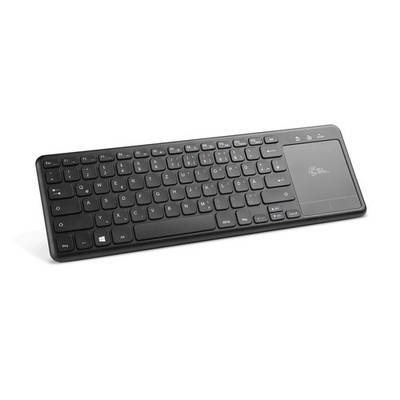 2 in 1 Mini Wireless Tastatur mit Touchpad QWERTZ Tastaturlayout USB