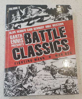 Garth Ennis Presents Battle Classics: FIGHTING MANN  Oversized HC Cam Kennedy