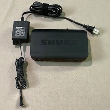 SHURE BLX4 J10 BLACK WIRELESS RECEIVER POWER SUPPLY 584-608mhz
