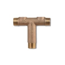 Campbell Red Brass 1 in Universal Tank Cross RUTC5-4-3LF