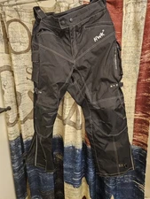HWK Motorcycle Riding Pants Mens Small Inseam 30 Cargo Pockets Adjustable Armor