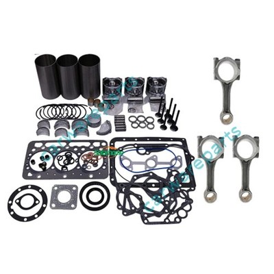 3TNC78 Overhaul Rebuild Kit 3Pcs Connecting Rod STD Compatible For Yanmar Engine