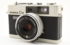 Exc 4 Konica C35 Flash Matic Rangefinder HEXANON 38mm f/2.8 Japan Import