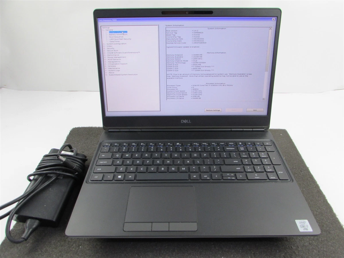 Dell 16 GB RAM PC Laptops & Netbooks 512 GB SSD Capacity for Sale