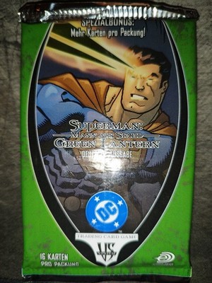 VS VERSUS SYSTEM SUPERMAN Man of Steel GREEN LANTERN PACK NEW SEALED German