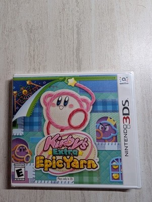 Kirby's Extra Epic Yarn Nintendo 3DS Kirby BRAND NEW US vers
