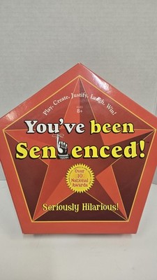 You've Been Sentenced Board Game McNeill Designs Brand New Factory Sealed BNIB