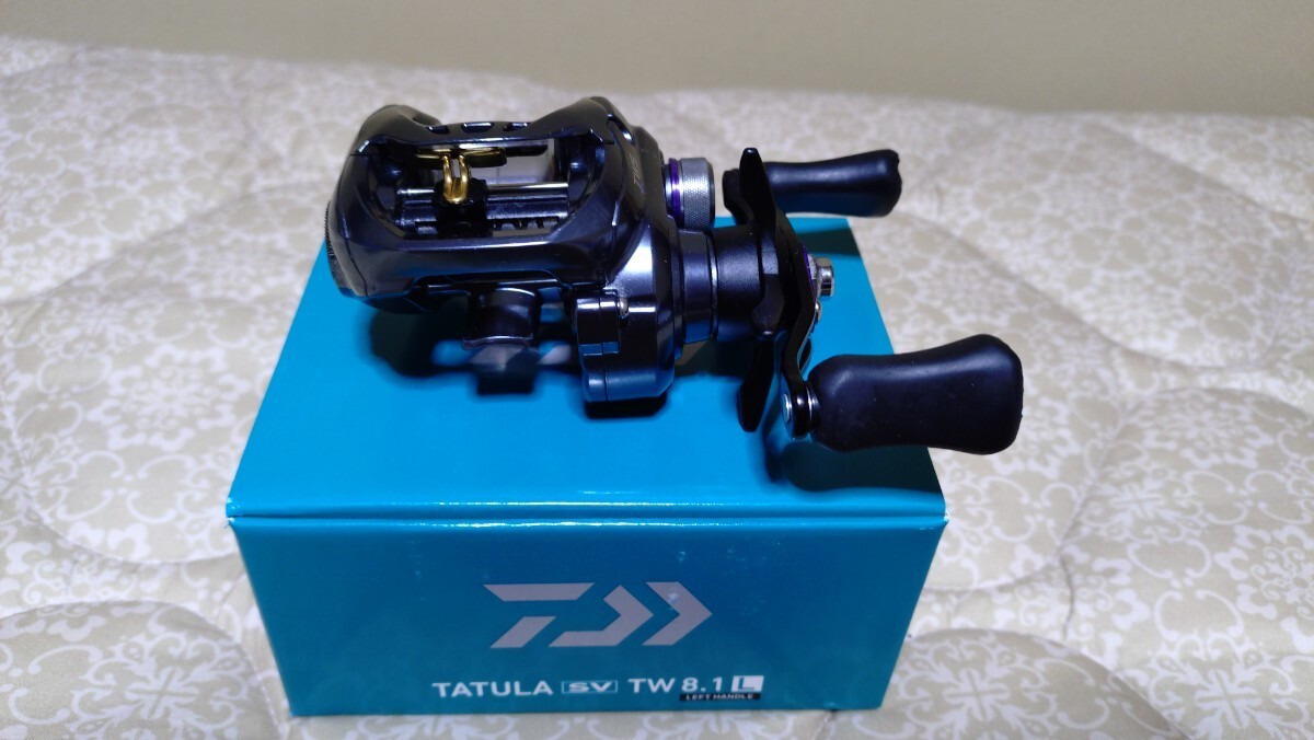 Daiwa Tatula SV TW 8.1L Left Hand Baitcasting Reel TWS High Speed Bass Fishing