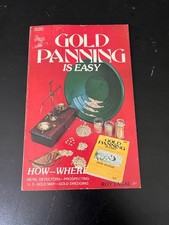 "Gold Panning is Easy" Roy Lagal Vintage Treasure Hunting Book 1980