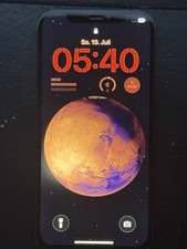 Apple iPhone 12 128GB Schwarz iOS Ohne Simlock Rückseite gesprungen Akku 77%