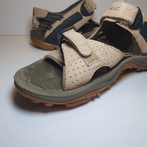 Merrell Kahuna III Women's Taupe Sandals with Vibram Soles, Size UK 7 - Picture 5 of 18