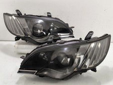 JDM Subaru LEGACY LIBERTY BL9 BP9 FACELIFT HID BLACK Headlight Lamp W/Wiper OEM