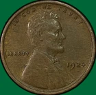 1924 Lincoln Wheat Cent Extremely Fine XF Coin #40958
