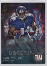 2014 Topps Valor Discipline /299 Andre Williams #10 ms9