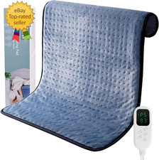 Extra Large Heating Pad for Back, 32"X24" King Size Electric Heating Pad
