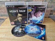 Heavy Rain & Beyond (Two Souls) Videogames - PS3 Playstation 3. UK.