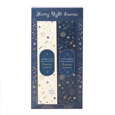 Gift Starry Night Vanilla & Blueberry Cinnamon & Blackberry 60  Incense Sticks