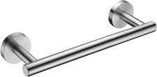 9 Inch Silver Bath Hand Towel Bar Sus 304 Stainless Steel Towel Rod Rack Holder