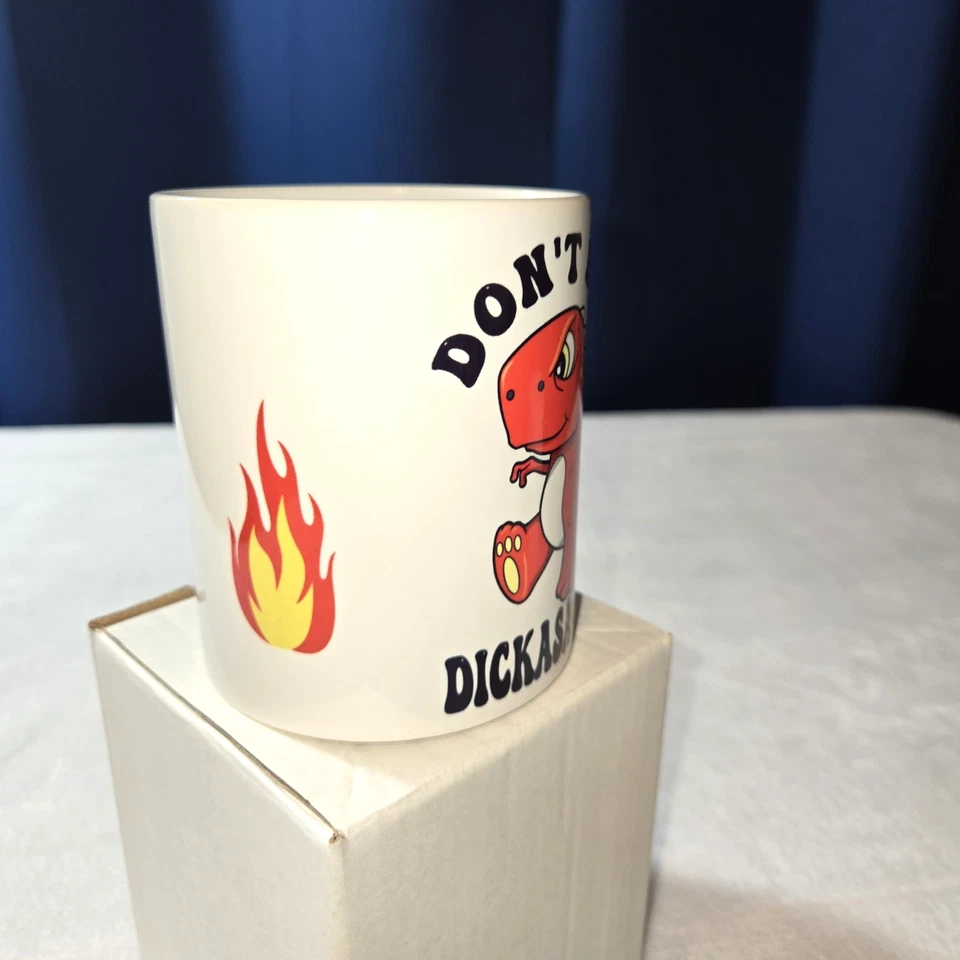 Taza de regalo "Dont Be A" divertida taza de café 12 oz cumpleaños sarcasmo mordaza regalo Foto 3 de 4