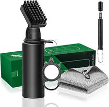 Golf Club Cleaner Brush Kit, Golf Groove Scrubber with Retractable Clip/Golf Gro