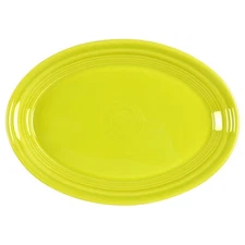 Homer Laughlin  Fiesta Lemongrass  9" Oval Serving Platter 8805317