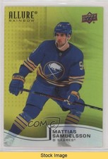 2021 Upper Deck Allure Rainbow Yellow Green Mattias Samuelsson #R-37 READ 0k6r