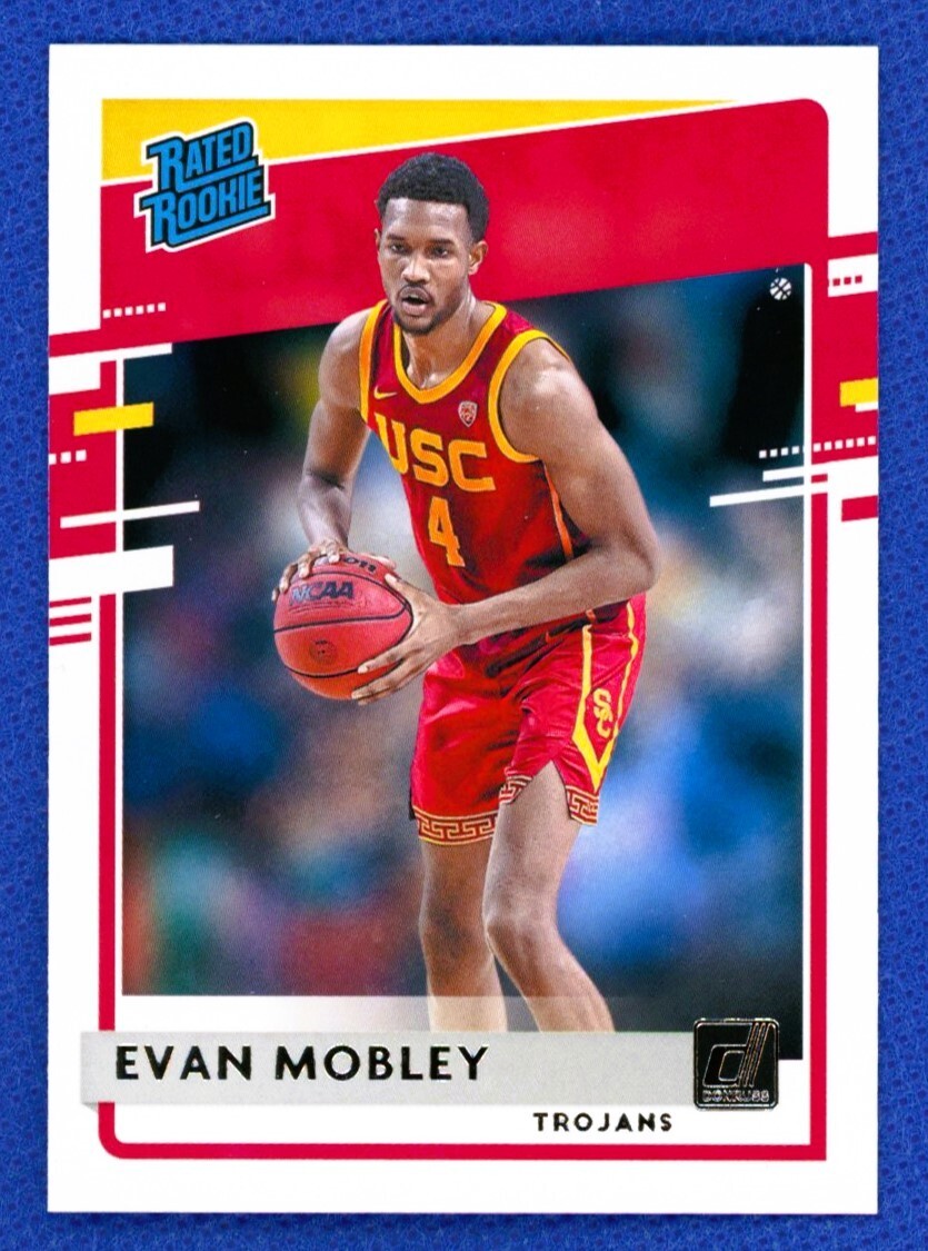 2021 Panini Chronicles Donruss Draft Picks Evan Mobley Rated Rookie #27 RC