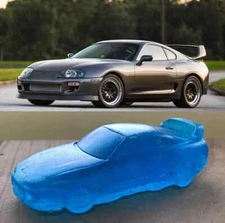 Toyota Supra Shaped Soap - 4 Pack