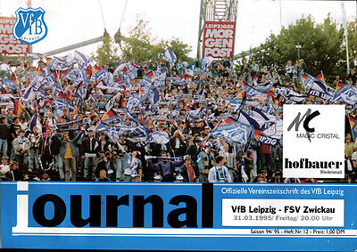 II. BL 94/95 VfB Leipzig-FSV Zwickau, 31.03.1995