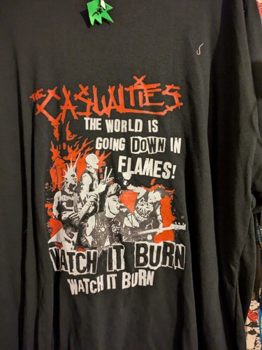 The Casualties PUNK T SHIRT - 2XL