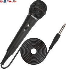 Microfono Profesional Dinamico de Mano Con Cable Para Fiestas Karaoke