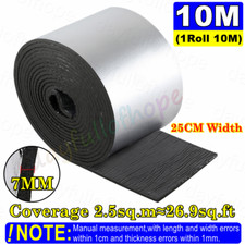 10M Camper Van Insulation Self Adhesive 7mm Closed Cell Foam Thermal Soundproof