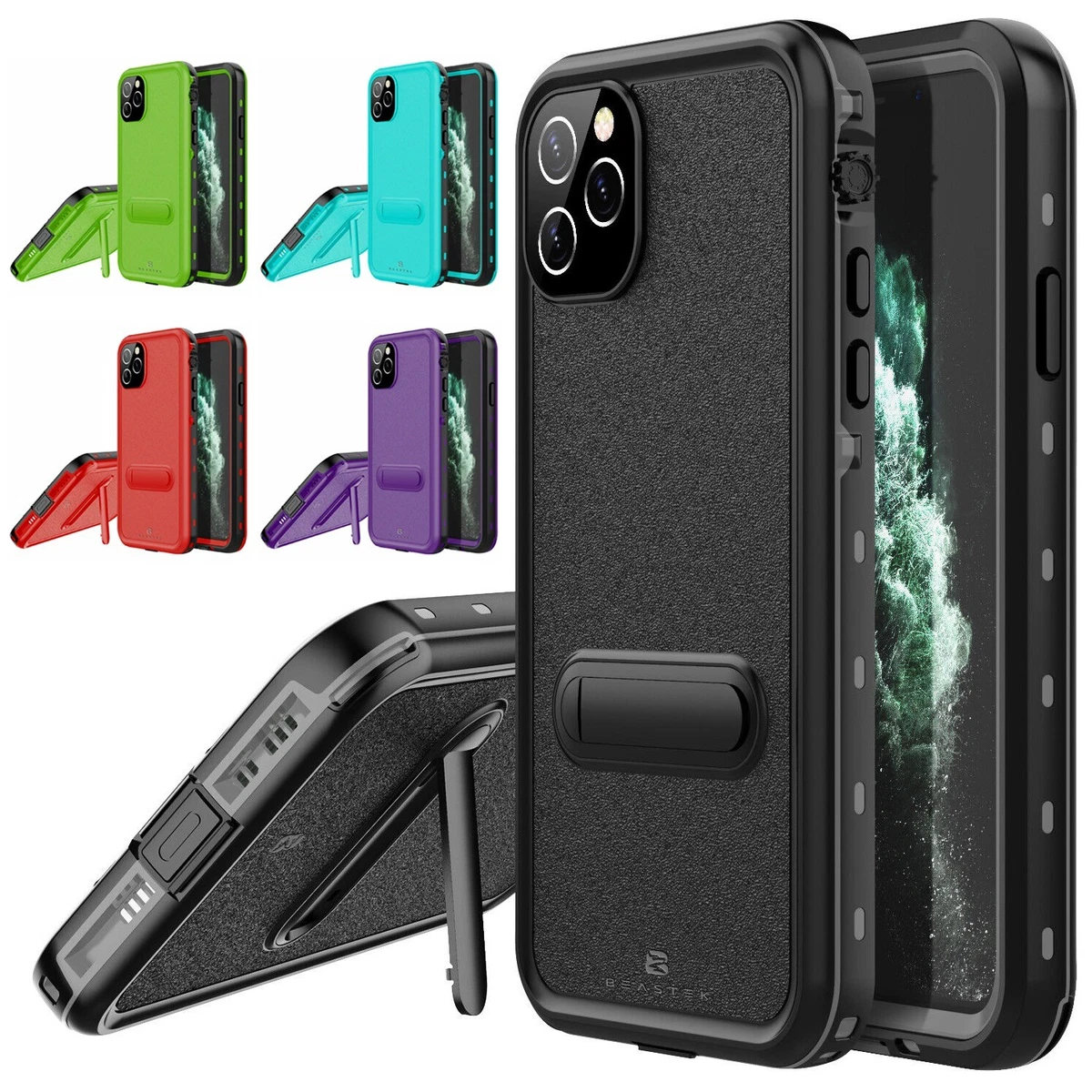 BEASTEK - Funda impermeable para Apple iPhone XR, serie NRE, a