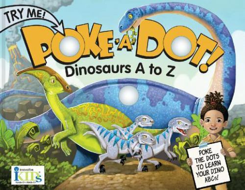 Melissa & Doug Children's Book - Poke-A-Dot: Dinosaurs A to 