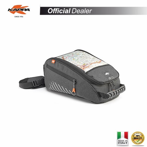 KAPPA AH213 TANKLOCK TANK BAG QUICK RELEASE ALPHA 9L WITH RAIN COVER