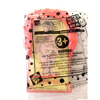 Vintage Jack In The Box Operation Pocket Toys 2000 Kids Meal Collectible  3+ - Main Image