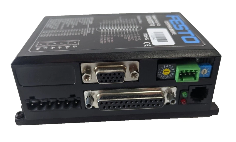 NIB Festo Stepper Drive Controller CMMC-ST-C5-7-CS 13107774 Custom CMMS/CMMO? - Image 3 of 4