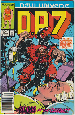   D.P.7 #13 Killing at the Clinic!, Marvel Comics 1987 | US-COMIC