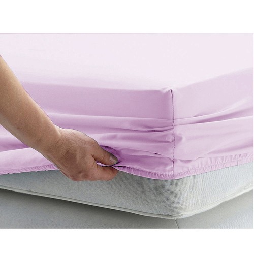 Solid Egyptian Cotton Awesome Deep Wall Fitted Sheet+2 Pillow Case AU Queen - Foto 66 di 132