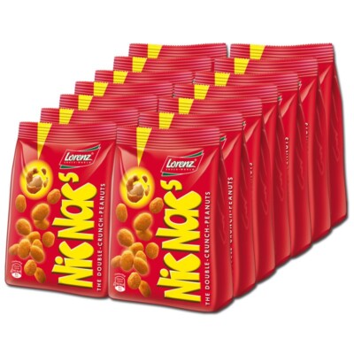 (12,96 /1kg) Lorenz Nic Nacs, Knabberartikel, 14 Beutel je 110g