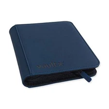 Vault X Premium Exo-Tec® Zip Binder - 4 Pocket Trading Card  Assorted Colors 
