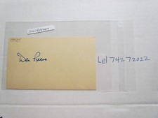 Dan Reeves signed postcard 